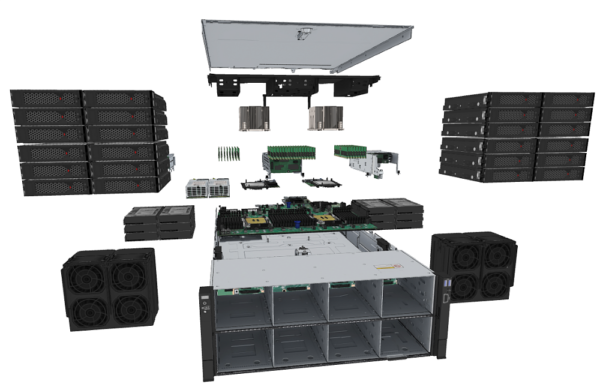 Шасси xFusion 5288 V7 5288 V7-B40RAF (0231YAET)