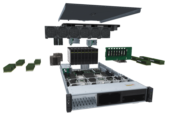 Шасси xFusion 2488H V6 2488H V6-S4+8MFMG (0231Y512)